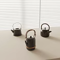 New Chinese Zen Tea Set Teapot 3d model