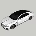 White Luxury Sedan With Sleek Body Lines And Stylish Alloy Wheels