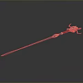 Scepter Ancient Scepter Cane Ancient Scepter Magic Scepter Metal Scepter Classical Scepter Magic Scepter 3d model