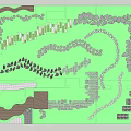 Stepping Stones Path Design In Garden Landscape With Natural Stone Layout And Green Plants