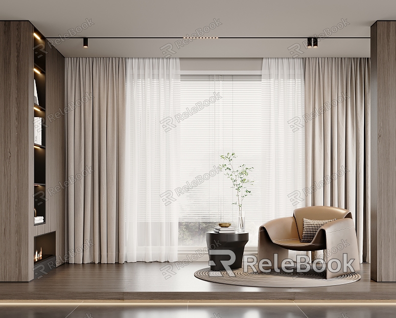 Modern Curtains model