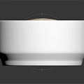 White Ceramic Bowl Filled With Cooked Rice For Daily Household Use