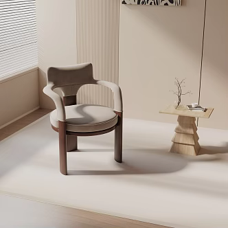 modern leisure chair 3d model