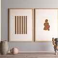 Quiet Decorative Paintings 3d model