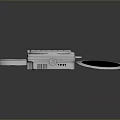 detector mine detector metal detector sci-fi detector futuristic detector concept detector 3d model
