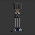 Modern Signal Tower Science Fiction Signal Tower Science Fiction Communication Tower Communication Tower 3d model