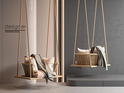 Hanging chair 3d model