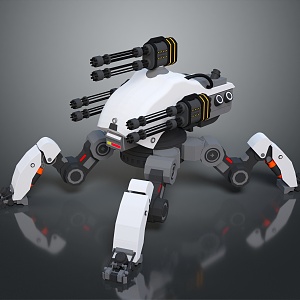 Mech Warrior Mech Soldier Machine Battlearm Mechanical Battlearm Machine Fighter Robot 3d model