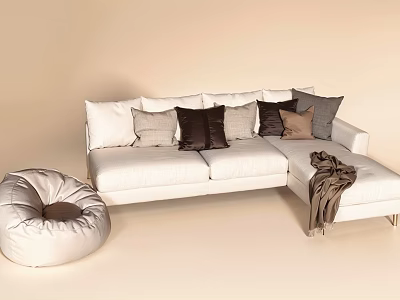 Furniture Sofa Sofa Coffee Table Combination 3d model Furniture Sofa Sofa Coffee Table Combination 3d model