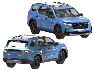 Honda Pilot Honda Car Honda Pilot 3d model