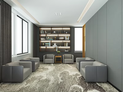 Meeting room 3d model