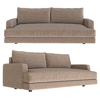 PION Lotus Root Starch Two-Seat Sofa 18 3d model