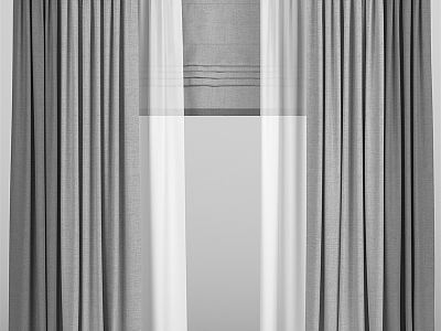 Modern Curtain Fabric Curtain model