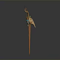 Scepter Ancient Scepter Cane Ancient Scepter Magic Scepter Metal Scepter Classical Scepter Magic Scepter 3d model