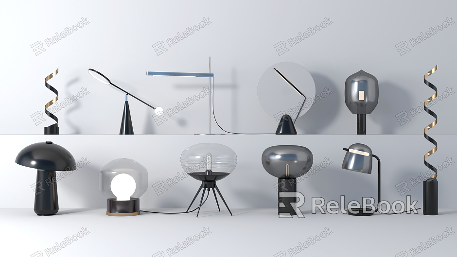 Modern table lamp model