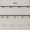 Modern Track Downlights Spotlights In Black And White For Home Interior Lighting