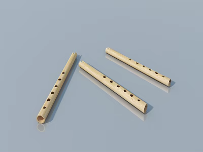 Modern Interior Wooden Flush Door With Simple Design And Smooth Surface Finish 3d model