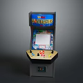 Ghostbusters Arcade Machine With Coin Slot Joysticks Buttons And Screen