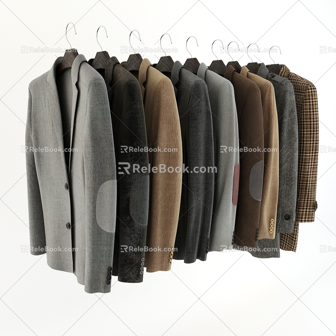 Men's Jacket 3d model