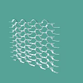 Durable Wavy Hexagonal Wire Mesh Fence for Outdoor Garden Protection