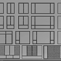 Various Casement Windows Designs Featuring Different Frame Styles and Structures