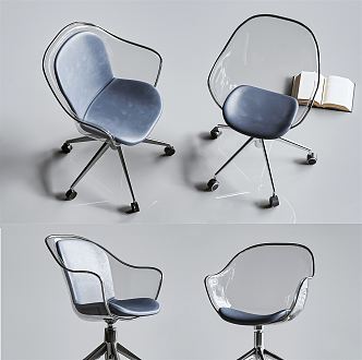 Modern office chair 3d model