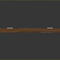 billiard pool table pool cue billiard rack billiard table items 3d model