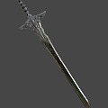 Medieval Dark Fantasy Weapons 3d model