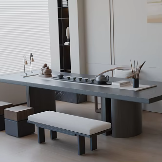 Modern Tea Room 3d model