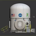 Sci-fi Capsule Space Capsule Hibernation Capsule Freezing Capsule Rest Capsule Rest Capsule 3d model