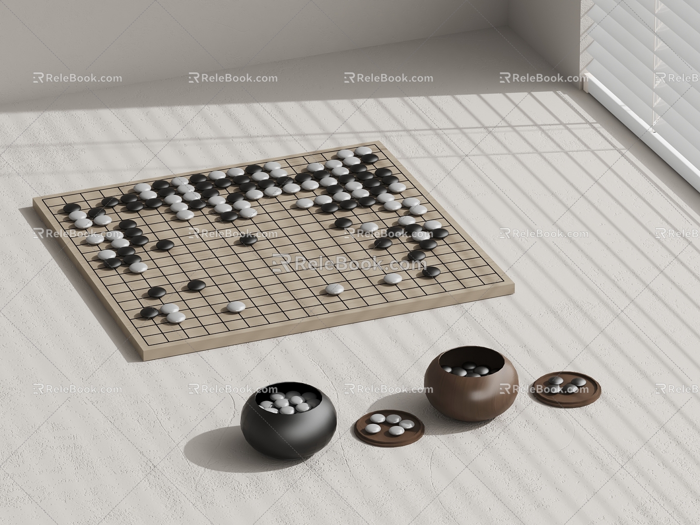 chess board 3d model