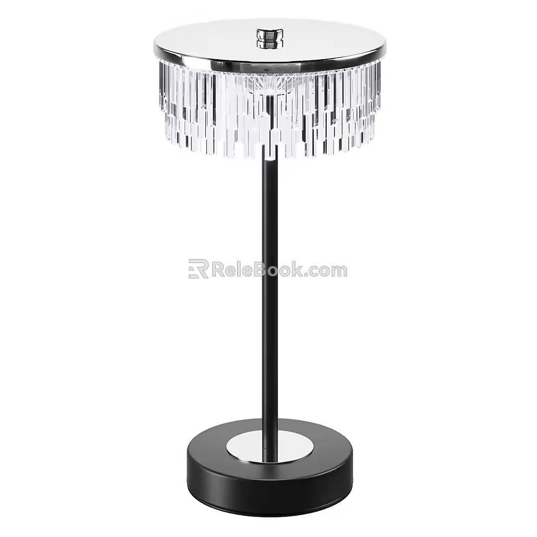 Modern Minimalist Table Lamp Table Lamp Simple Table Lamp Glass Table Lamp 3d model