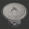 Industrial High Bay Lighting Fixture With Reflector And Stable Base