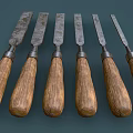 chisel hardware tools 3d model