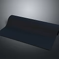 Black Rolled Clothing Fabric Material for Fashion Apparel and Accessories