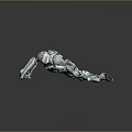 Mech Warrior Mech Soldier Machine Battlearm Mechanical Battlearm Machine Fighter Robot 3d model