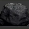 Natural Wooden Stone Material Featuring Rough Textured Surface And Deep Purple Hue