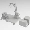 239 industrial welding robot automatic welding robot 3d model