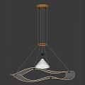 Modern chandelier 3d model
