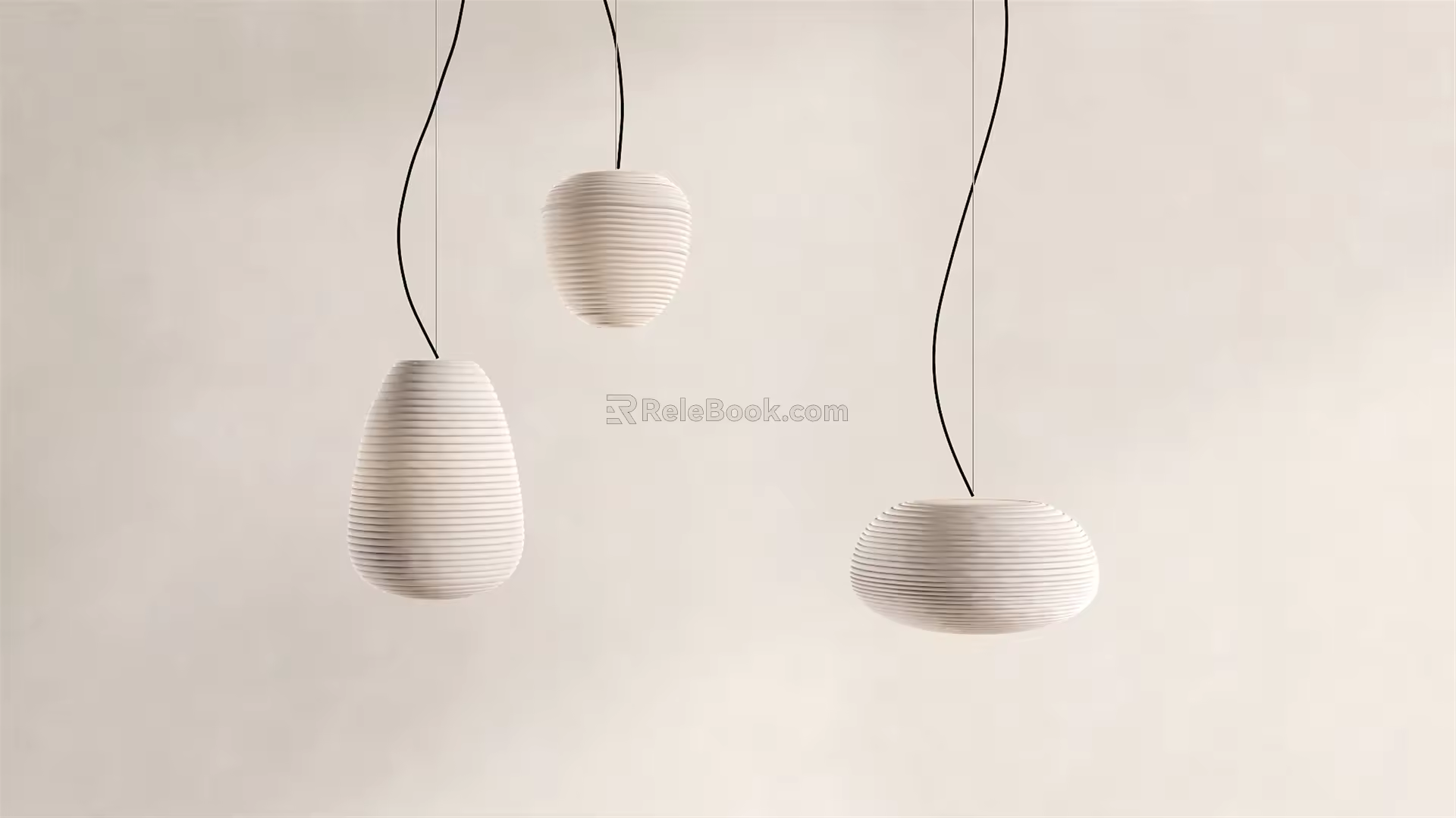 Quiet chandelier 3d model