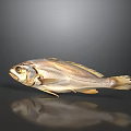 Fresh Whole Yellow Croaker Fish as Delicious Seafood Ingredient for Cooking