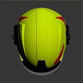 High Quality Yellow Weapon With Red Black Accents And Adjustable Straps Design