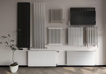 Modern Radiator 3d model