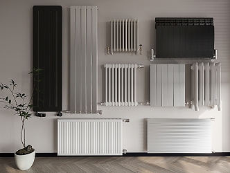 Modern Radiator 3d model