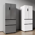Refrigerator French Refrigerator Four Door Refrigerator Smart Refrigerator Embedded Refrigerator 3d model