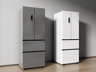 Refrigerator French Refrigerator Four Door Refrigerator Smart Refrigerator Embedded Refrigerator 3d model