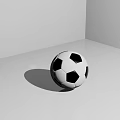 Classic Black And White Soccer Ball High Quality Sports Equipment For Training And Matches