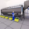 Vegetable transfer classifier 3d model