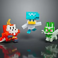 Cartoon Characters Cartoon Animals Cartoon Small Animals Game Characters Virtual Characters Anime Characters Cartoon Elves 3d model