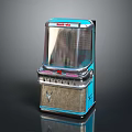 Retro Headphone Speaker System With Classic Design Transparent Front And High Quality Sound